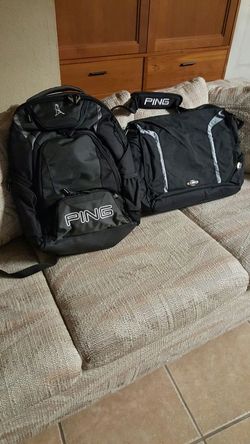 backpack and laptop bag brand new PING .original $60.00 each