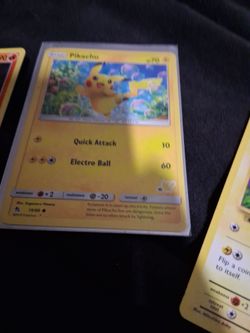Pikachu Pokémon TCG Card 18/68