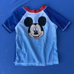3T Mickey Mouse Swim Top