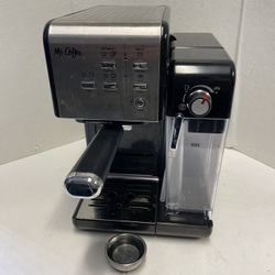 Mr. Coffee One-Touch Coffee House Espresso and Cappuccino Machine BVMC-EM6701SS