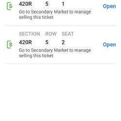 Cubs Tickets