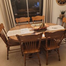 Solid Oak  Table 
