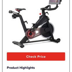 Pro Form Spinning Bike With Screen