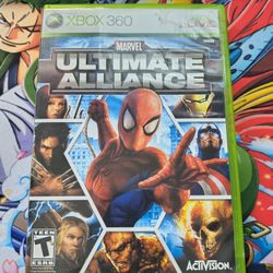 Marvel Ultimate Alliance Xbox 360 (Read Description)