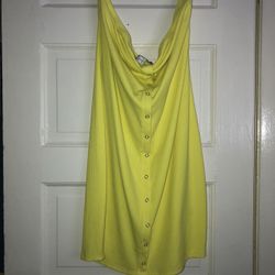 Yellow Dress Size 0xl 