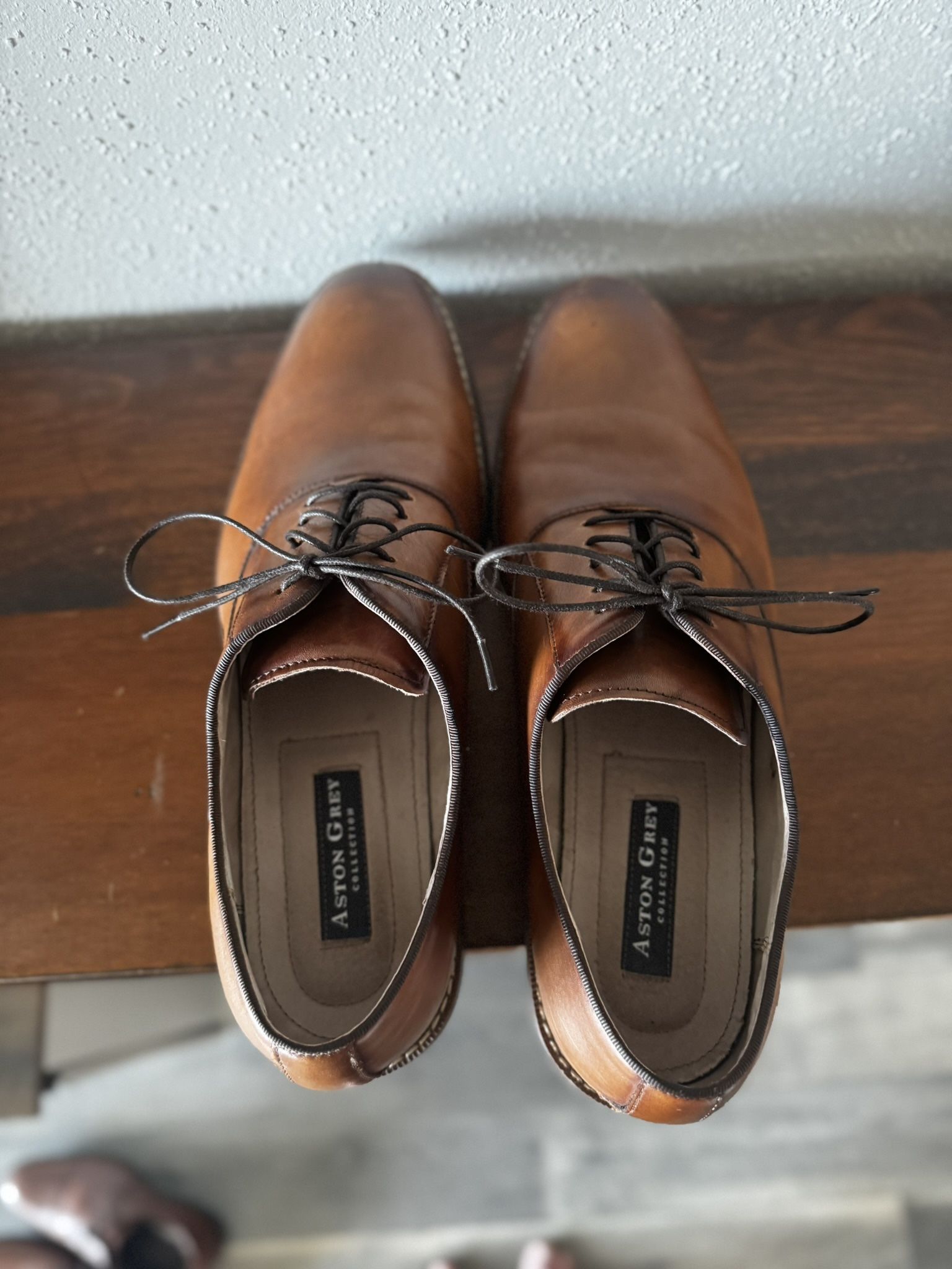 Aston Grey Dress Shoes - normaconseils.fr