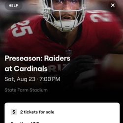 CARDINALS VS RAIDERS