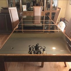 Dining Room Table And Chairs And Hutch