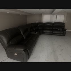 Leather Couches 