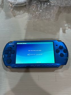 Blue PSP 3000