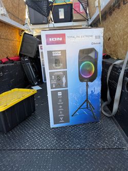 Ion total pa extreme speaker