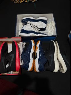 Jordan 11, roshe run size 13