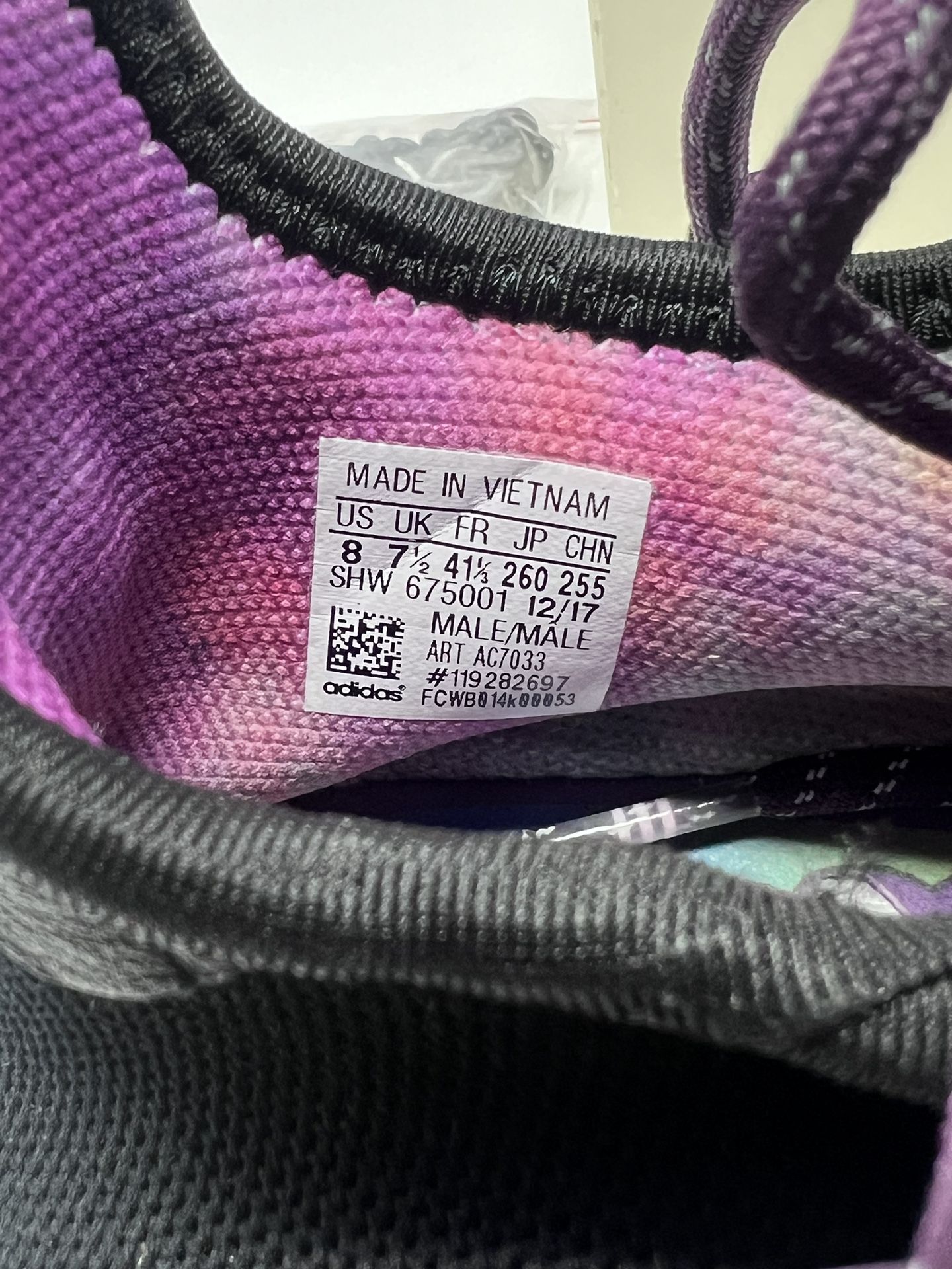 Adidas Pharrell x NMD Human Race Trail Equality 2018 Black AC7033 Size 8