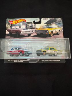 Hot Wheels ‘63 Plymouth Belvedere & ‘65 Dodge Coronet