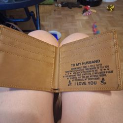 Husband Gift Leather Wallet