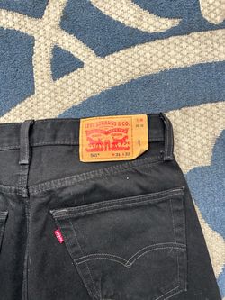Levi's 501 Black Jeans W31 L32