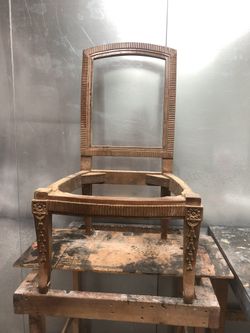 Carved chair