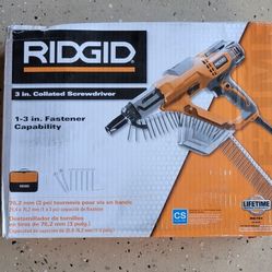 Rigid 3 Inch Collated Drill