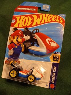 Mario Kart Hot Wheels Diecast Toy