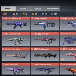 25 Mythics Fully Stacked Account Rare Characters 