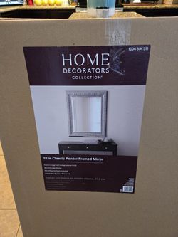 Pewter Colored Mirrors