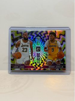 LeBron & Bronny James Holo Prizm #2