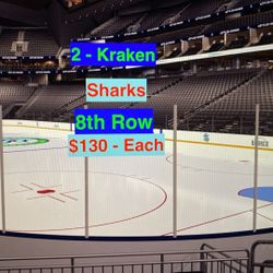 Kraken Sharks Tickets