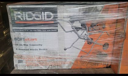 RIDGID 10-Inch Job Site Table Saw with Stand