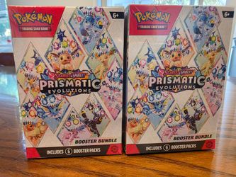 Pokémon Prismatic Evolutions Booster Bundle