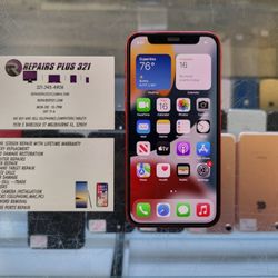 Unlocked Red iPhone 12 Mini 64gb