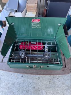 Vintage Coleman BBQ dual burner