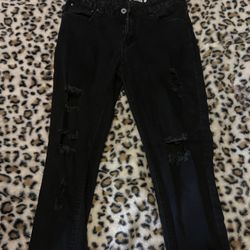 Ripped Black Skinny Jeans