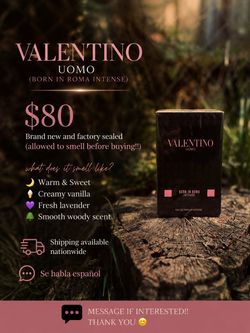 ✨ 💜 Valentino UOMO (Born in Roma Intense)