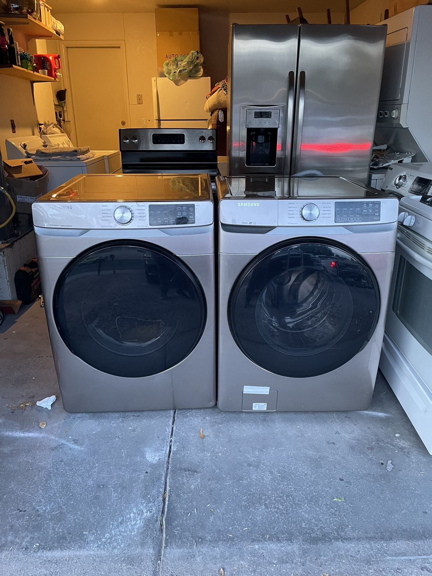 Wascher Dryer Gas Sanmsug