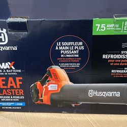 Husqvarna Leaf Blaster 350iB Battery Powered Cordless Leaf Blower, 