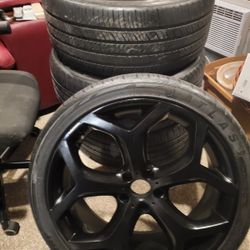 BMW X5 22-in Rims New Atlas Tires 285