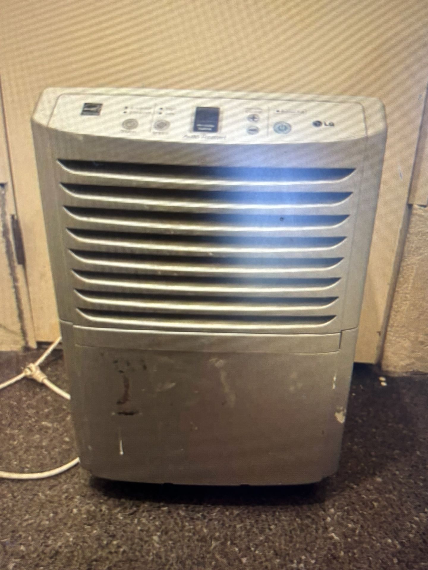 LG Dehumidifier