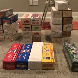 33 Complete Sets Of Baseball Cards!