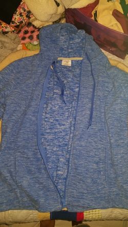 Blue danskin sweater size medium