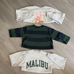 3 Sweaters (2 Brandy Melville)