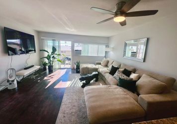 Large tan sofa for sale
