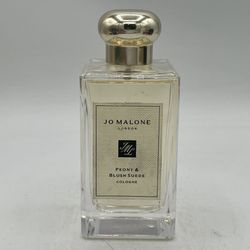 Jo Malone London Peony & Blush Suede Cologne 3.4 Fl. oz. 100 Ml. About 95% Full Bottle Without Box *Authentic*