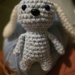 Crocheted Dog Stuffed Animal