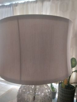 Grey Blue Lamp 