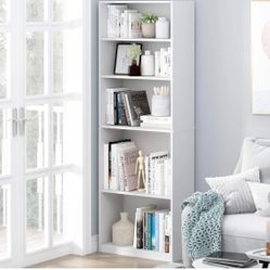 White Bookshelf