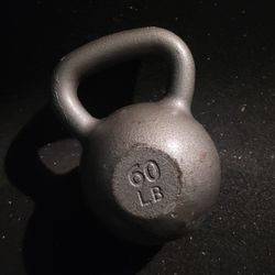60lbs kettlebell weight