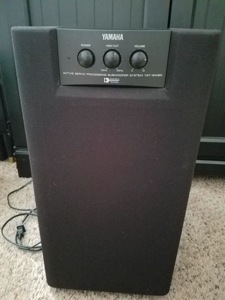 Yamaha YST-SW80 subwoofer