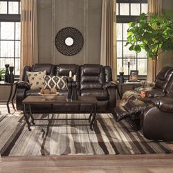 Reclining Sofa and Loveseat 