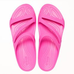 Croc Hot Pink Sandals (Size 8)