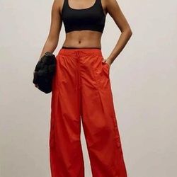 Anthropologie Daily Practice by Anthropologie Base Jump Parachute pants size L